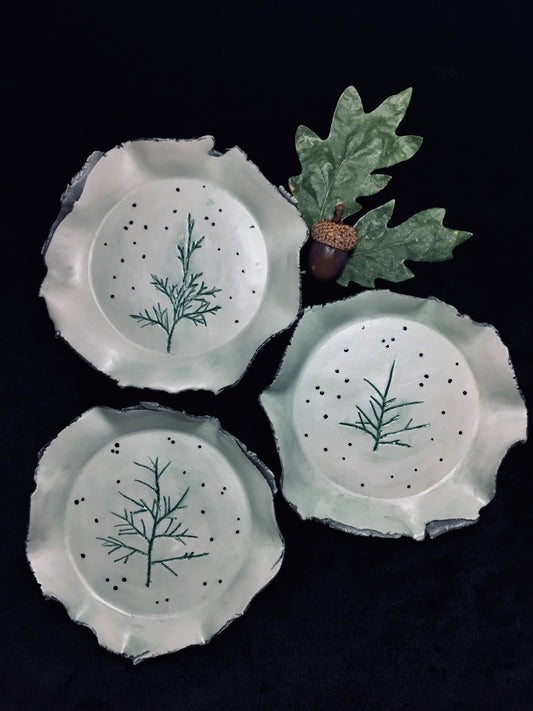 Set of 3 Decorative Small Plates