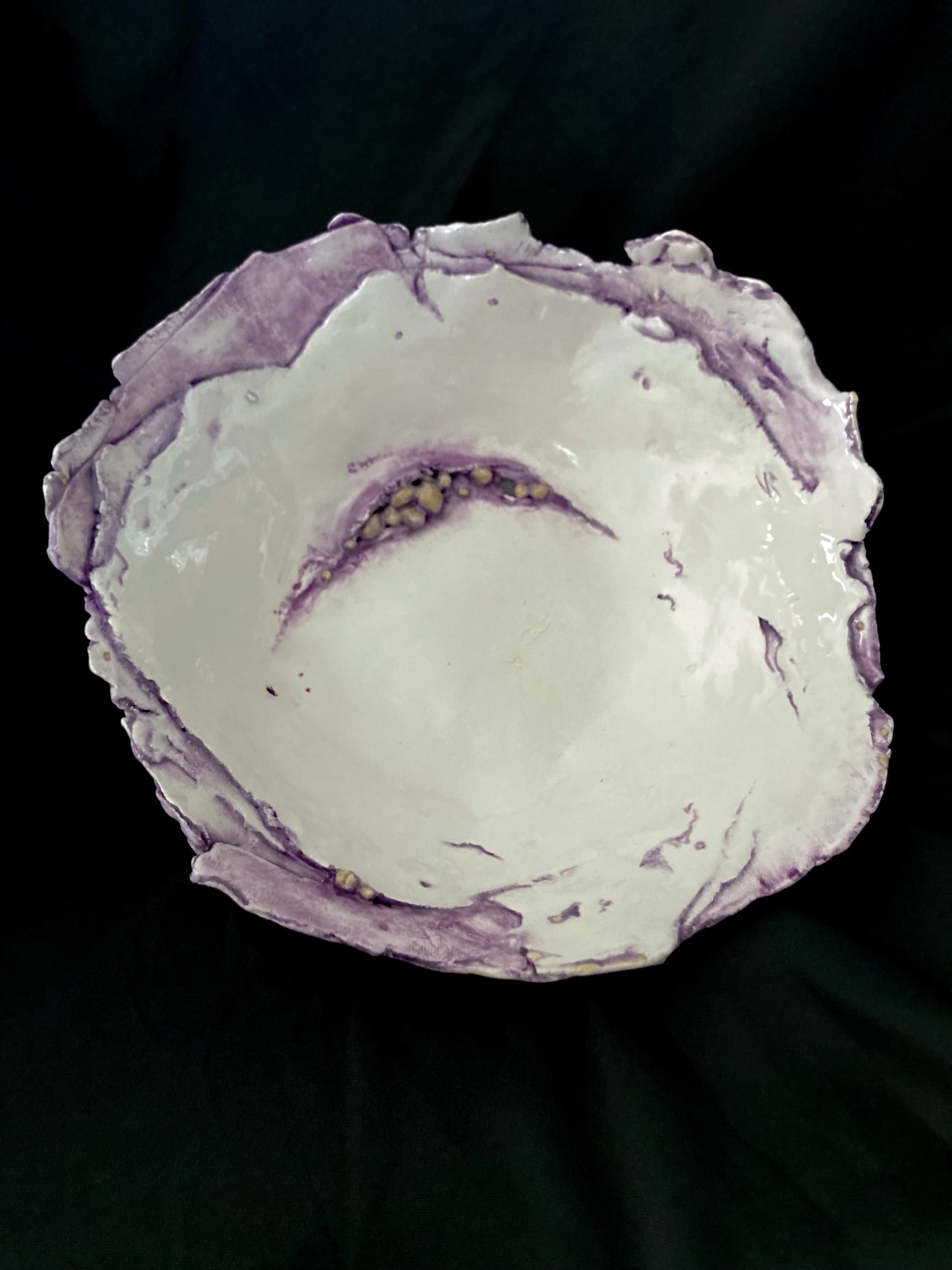 Porcelain Decorative Lavender Vessel