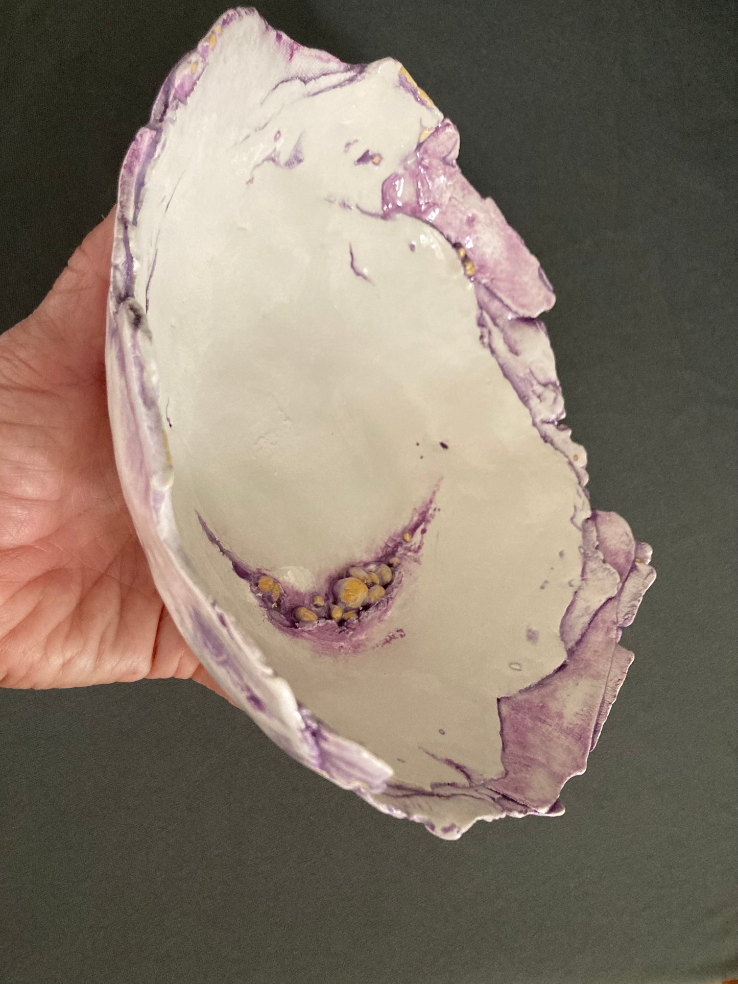 Porcelain Decorative Lavender Vessel