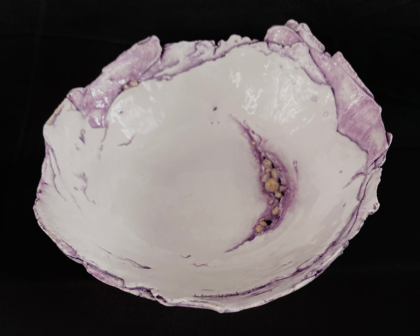 Porcelain Decorative Lavender Vessel